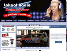 Tablet Screenshot of lokaalradio.nl